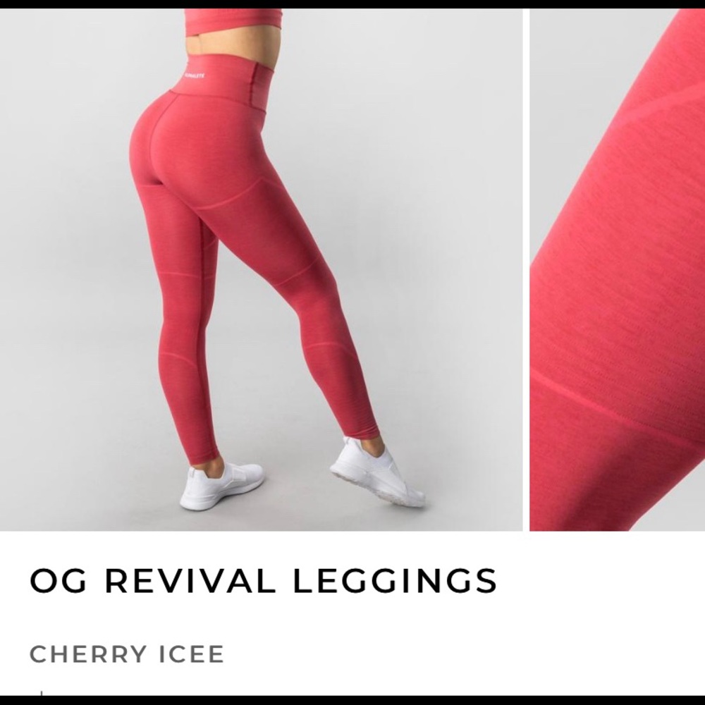 Alphalete cherry icee OG revival leggings